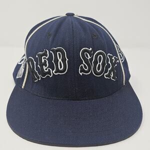 American Needle Hat Cap Boston Red Sox Cooperstown Collection MLB Fitted 7 1/2